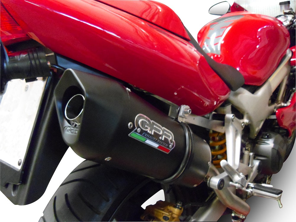 GPR Furore Poppy Exhaust – Honda Vtr 1000 F Firestorm 1997/2007 1997/2007 – image 6
