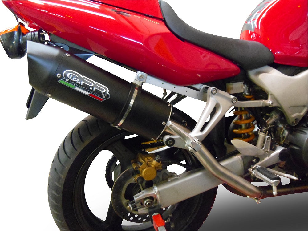 GPR Furore Nero Exhaust – Honda Vtr 1000 F Firestorm 1997/2007 1997/2007 – image 7