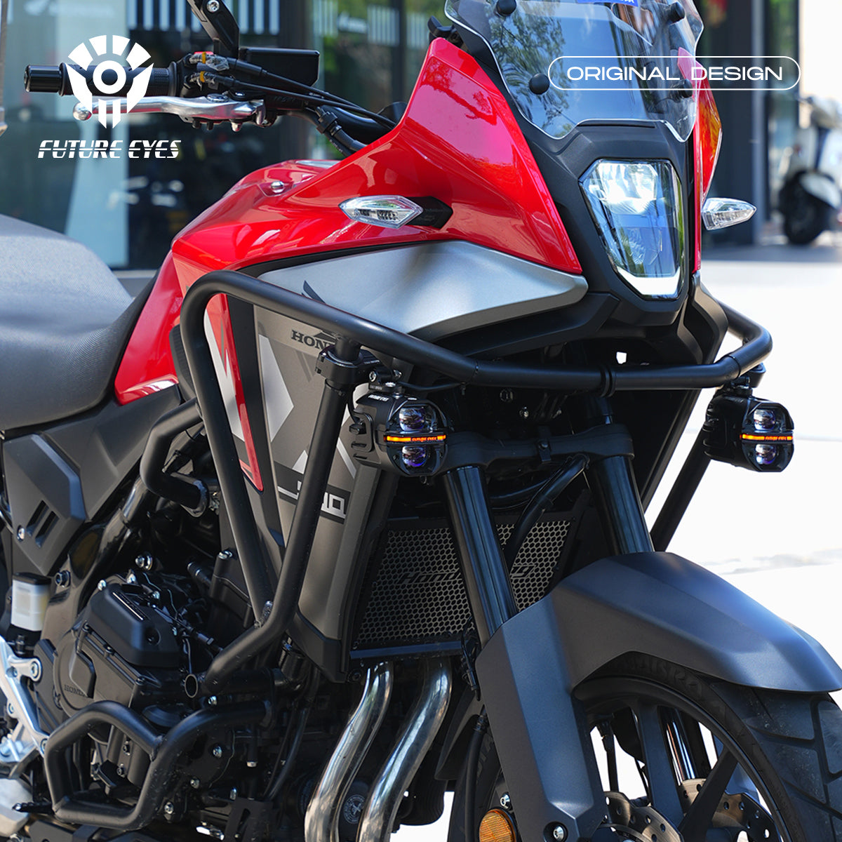 Future Eyes Galaxy X80 Motorcycle Auxiliary Spotlights (Pair)