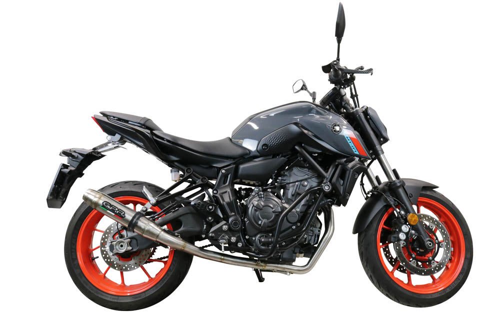 GPR Deeptone Inox Exhaust – Yamaha Mt-07 2014/2016 e3 2014/2016 – image 5