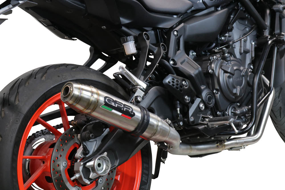 GPR Deeptone Inox Exhaust – Yamaha Xsr 700 2021/2024 e5 2021/2024 – image 9