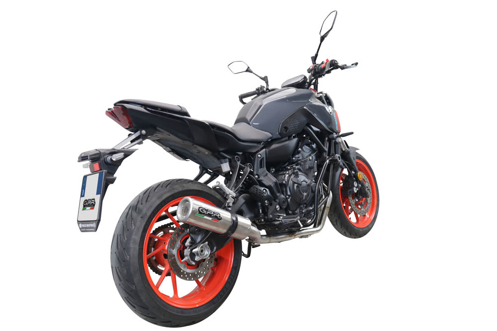 GPR M3 Inox Exhaust – Yamaha Mt-07 2021/2024 e5 2021/2024 – image 7