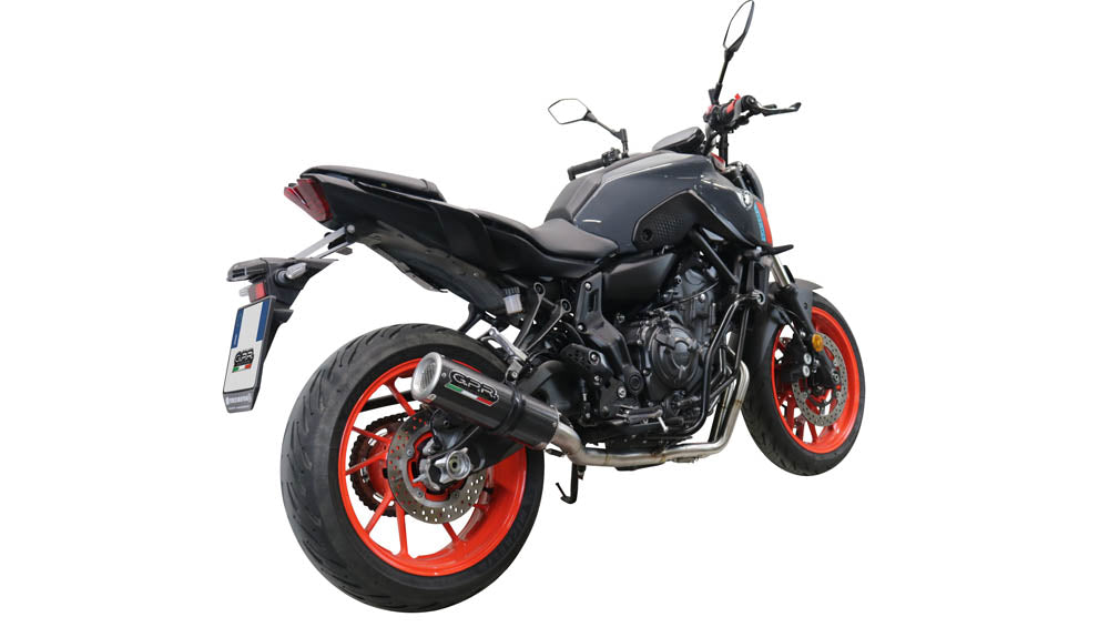 GPR M3 Poppy Exhaust – Yamaha Mt-07 2021/2024 e5 2021/2024 – image 7