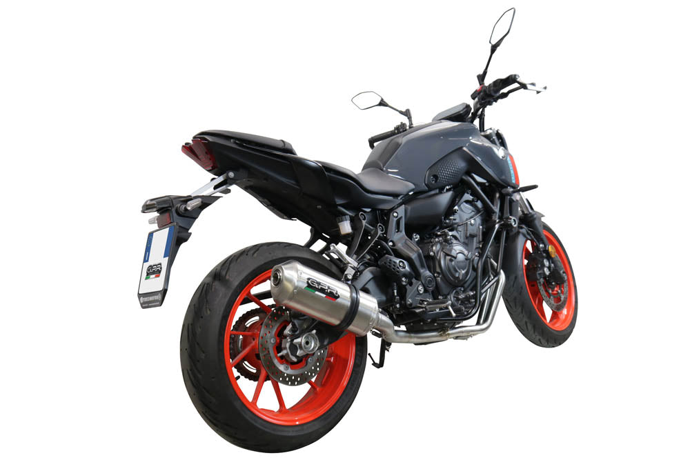 GPR Satinox Exhaust – Yamaha Mt-07 2014/2016 e3 2014/2016 – image 7