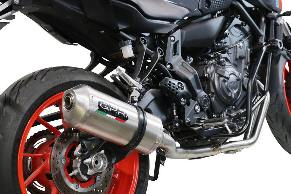 GPR Satinox Exhaust – Yamaha Mt-07 2021/2024 e5 2021/2024 – image 9