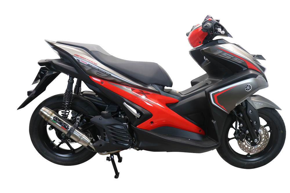 GPR Deeptone Inox Exhaust – Yamaha Aerox 155 2021/2022 2021/2022 – image 5