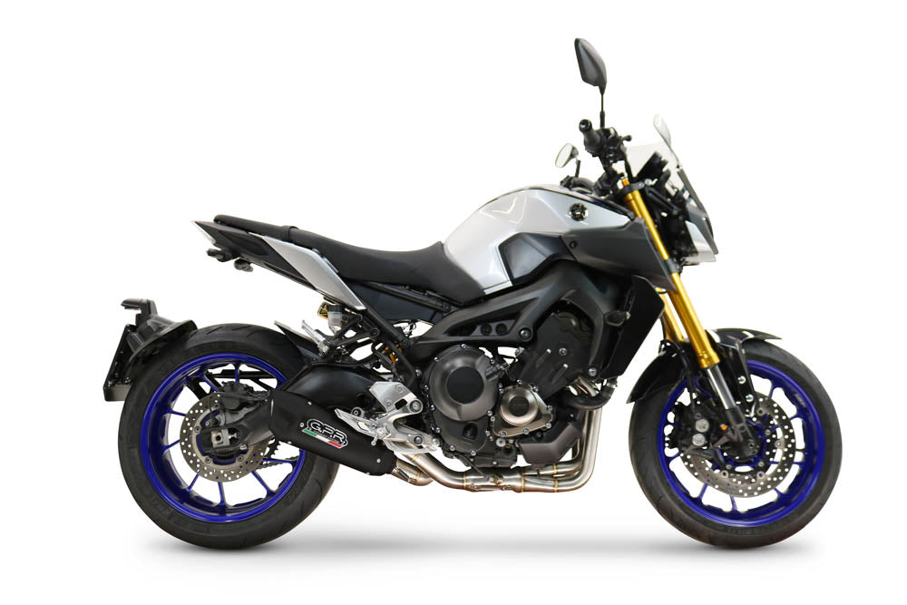 GPR GP-Revo Black Titanium Exhaust – Yamaha Mt-09 2014/2016 e3 2014/2016
