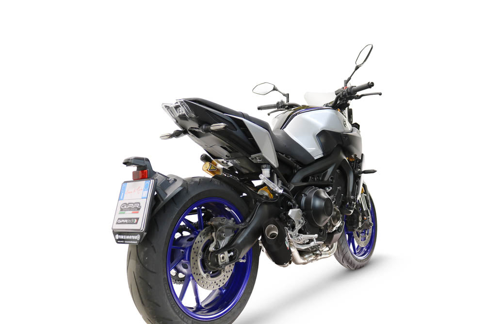 GPR GP-Revo Black Titanium Exhaust – Yamaha Mt-09 2017/2020 e4 2017/2020 – image 3