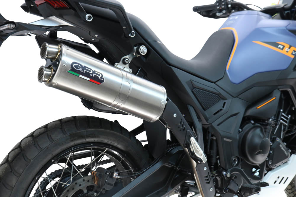 GPR Dual Inox Exhaust – Zontes 703 F 2025/2026 2025/2026 – image 5