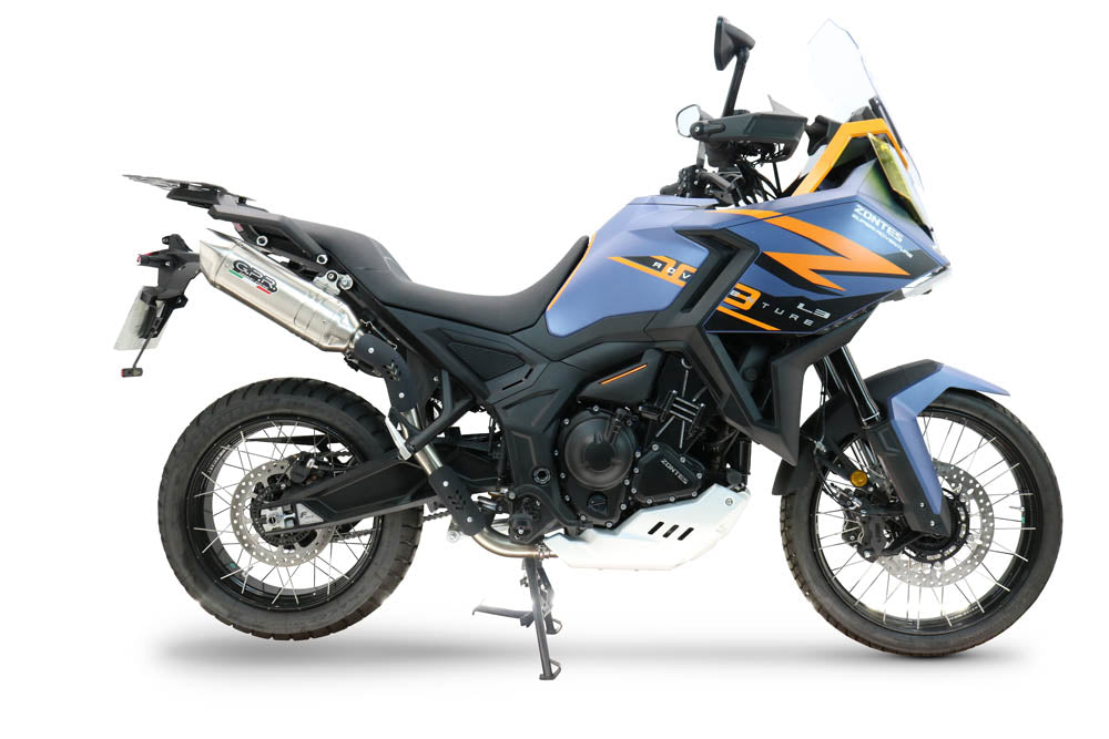 GPR Furore-X Acciaio Inox Exhaust – Zontes 703 F 2025/2026 2025/2026