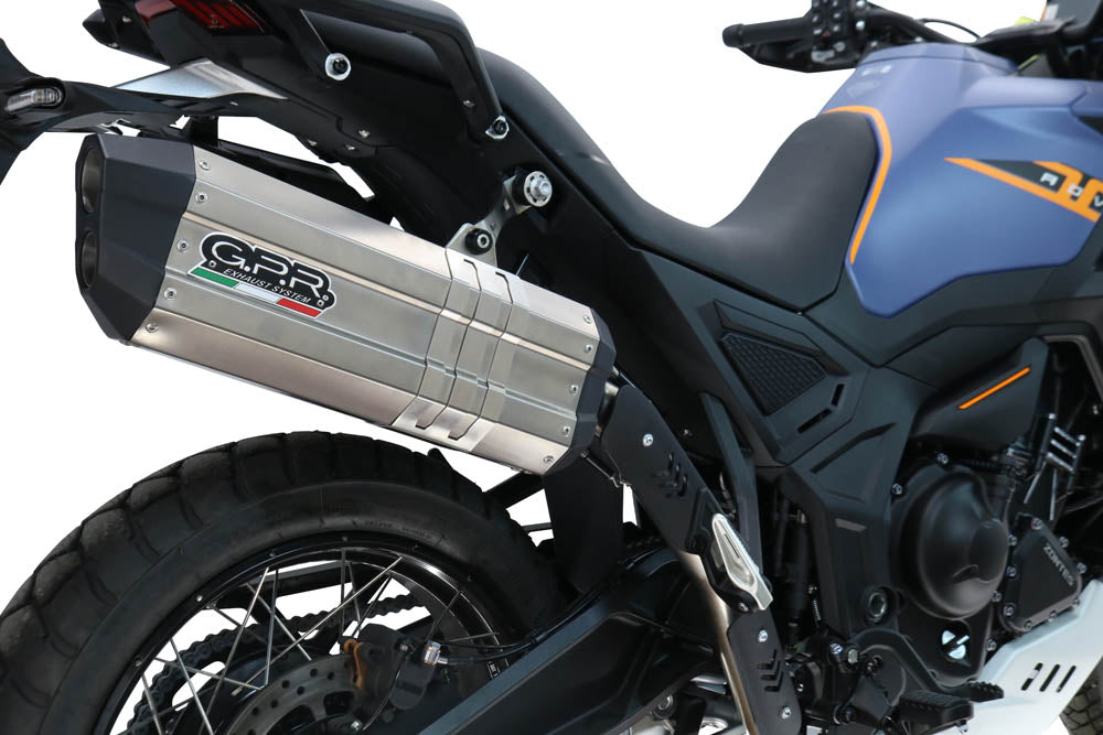 GPR Hyper Sonic Black Titanium Exhaust – Zontes 703 F 2025/2026 2025/2026 – image 6