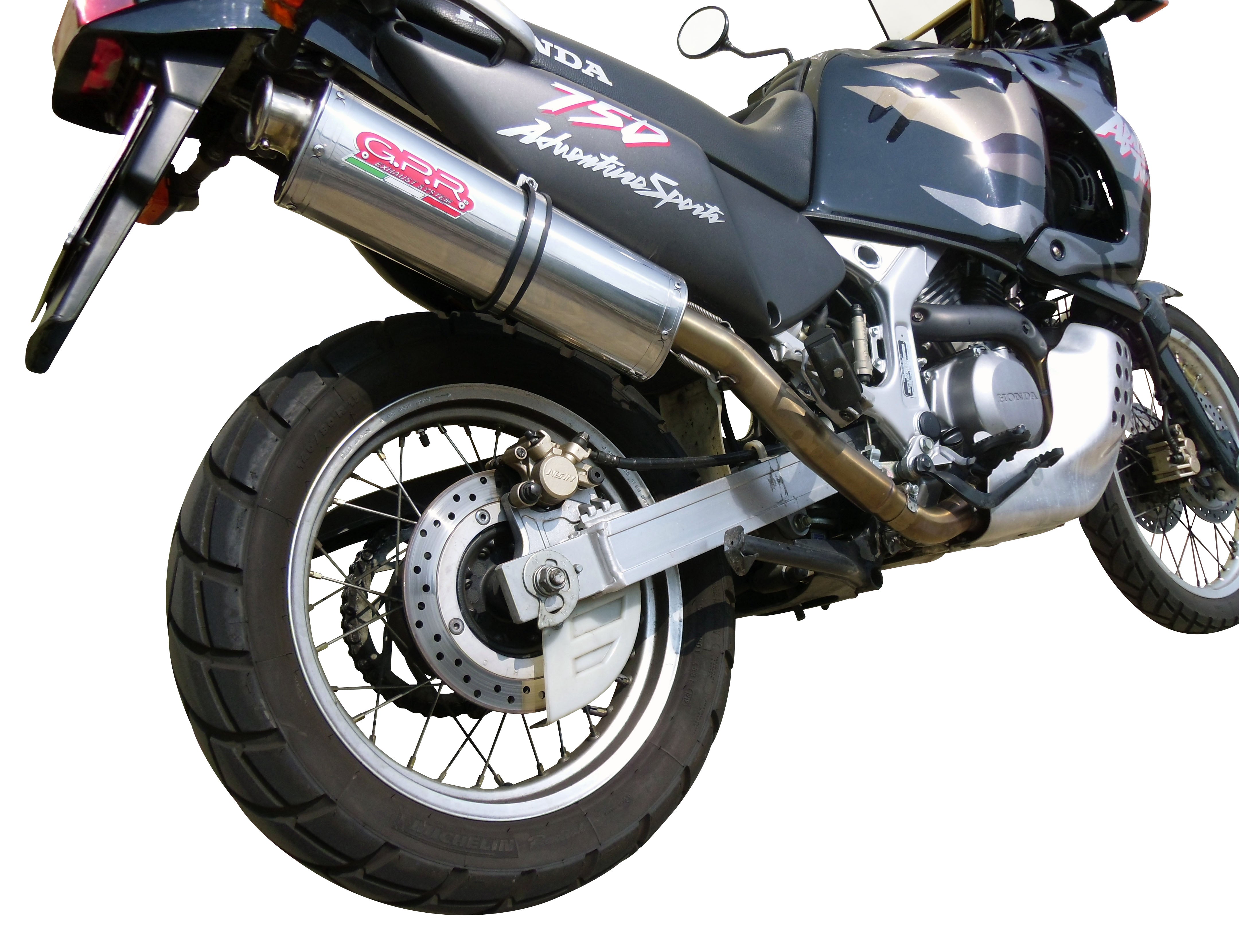 GPR Trioval Exhaust – Honda Africa Twin 750 RD07 1993/2003 1993/2003 – image 8