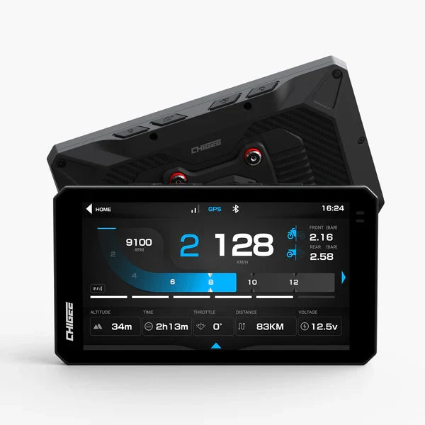 Chigee AIO-6 LTE 4G Smart Riding Display, smart riding display for adventure, touring and naked riders in Lebanon