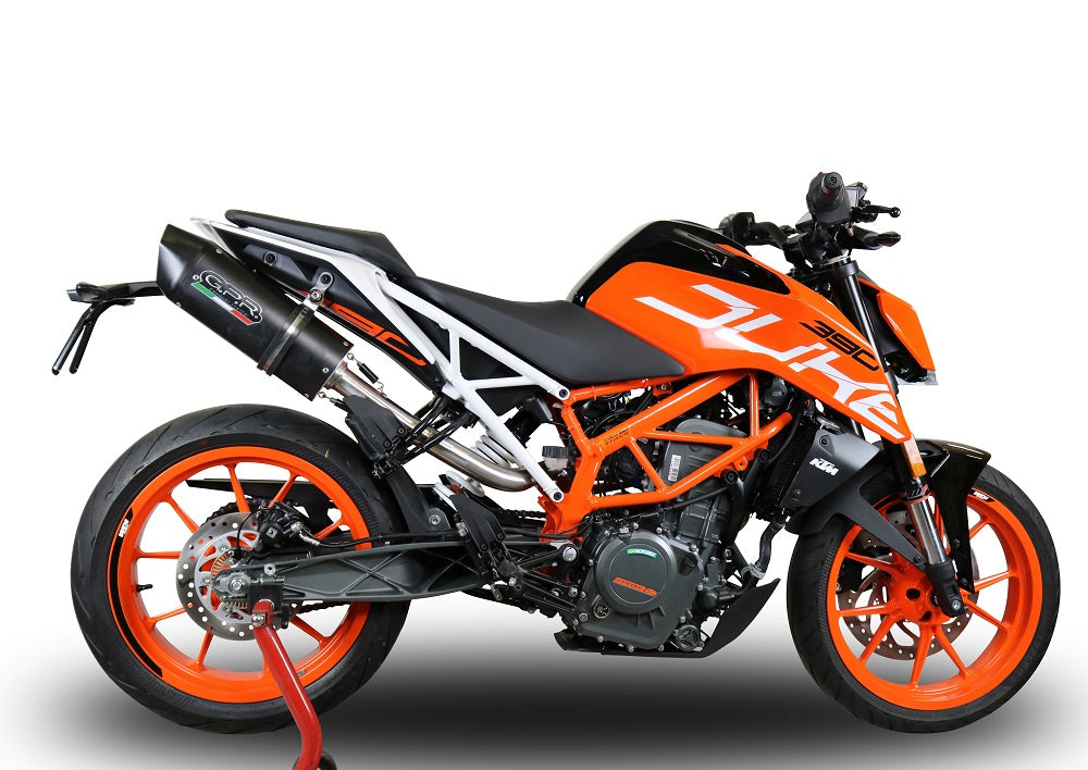 GPR Furore Nero Exhaust – Ktm Duke 250 2017/2020 e4 2017/2020 – image 6
