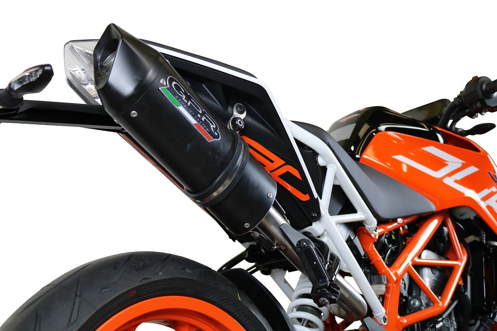 GPR Furore Nero Exhaust – Ktm Duke 250 2017/2020 e4 2017/2020 – image 8