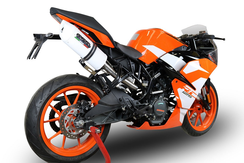 GPR Albus Evo4 Exhaust – Ktm Rc 125 2017/2020 e4 2017/2020 – image 8