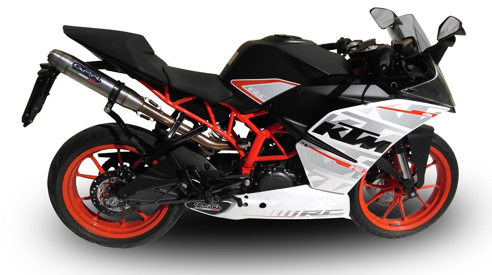GPR Deeptone Inox Exhaust – Ktm Rc 390 2015/2016 e3 2015/2016 – image 4