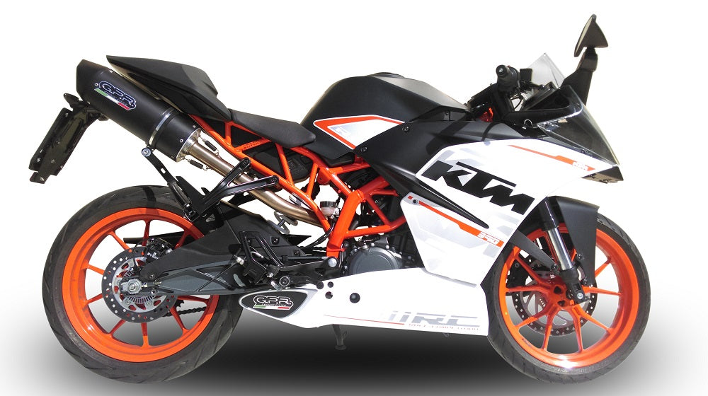 GPR Furore Nero Exhaust – Ktm Rc 390 2015/2016 e3 2015/2016 – image 6