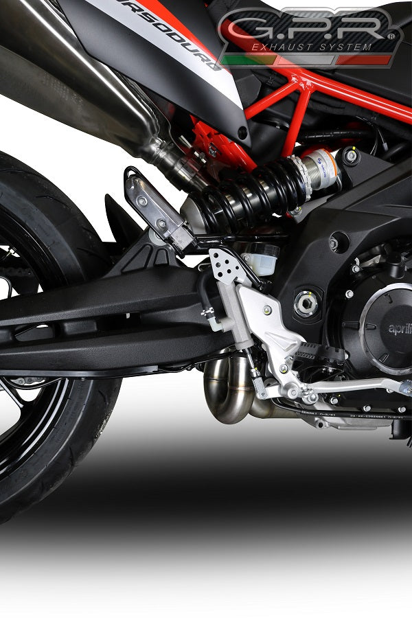 GPR De-Cat Pipe Exhaust – Aprilia Dorsoduro 900 2017/2020 e4 2017/2020 – image 3