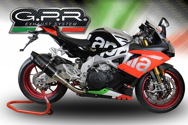 GPR Furore Evo4 Nero Exhaust – Aprilia Tuono 1100 V4 Rr 2017/2020 e4 2017/2020 – image 6