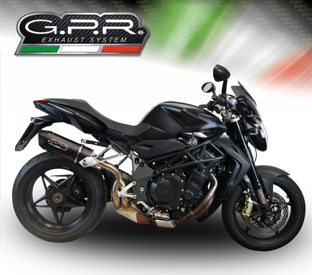GPR Furore Nero Exhaust – Mv Agusta Brutale 910 S - R 2005/11 2005/2011 – image 6