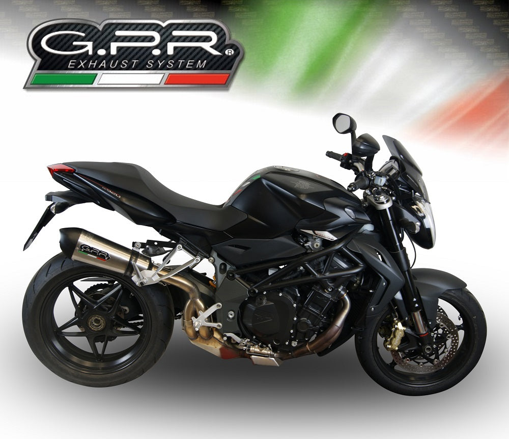 GPR New Grand Prix Evo Titanium Exhaust – Mv Agusta Brutale 990 R 2010/11 2010/2011 – image 4