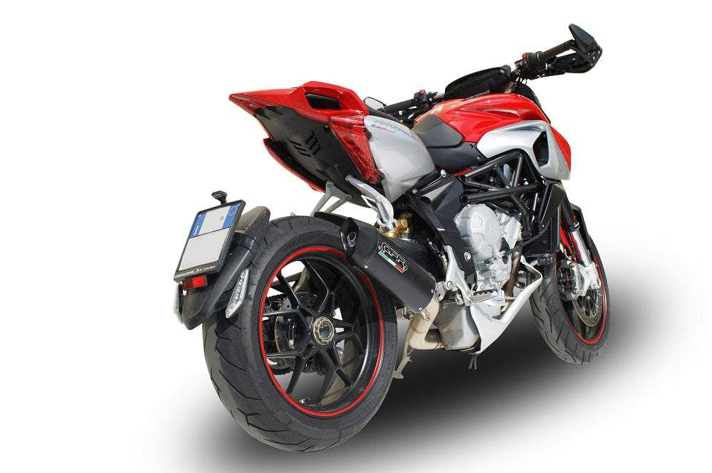 GPR Furore Nero Exhaust – Mv Agusta Rivale 800 2014/2016 e3 2014/2016 – image 7