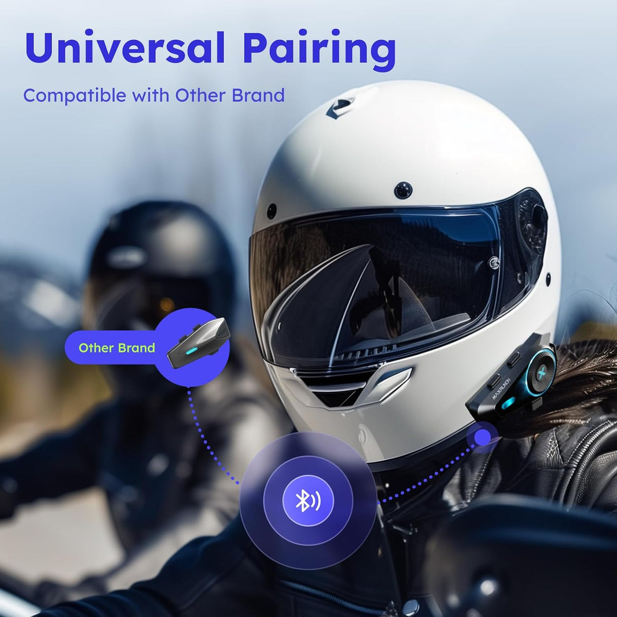 D10 universal pairing with other intercom brands