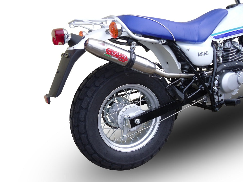 GPR Deeptone Inox Exhaust – Suzuki Rv 125 Van Van 2003/17 e3 2003/2017 – image 7