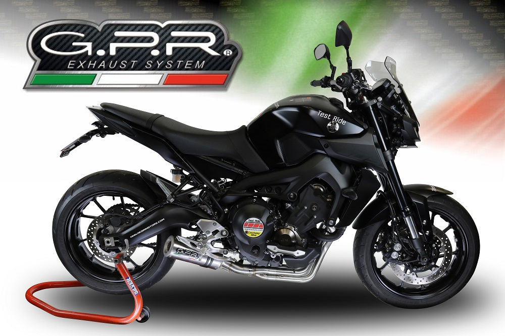 GPR M3 Inox Exhaust – Yamaha Mt-09 Tracer 900 2015/2016 e3 2015/2016 – image 9