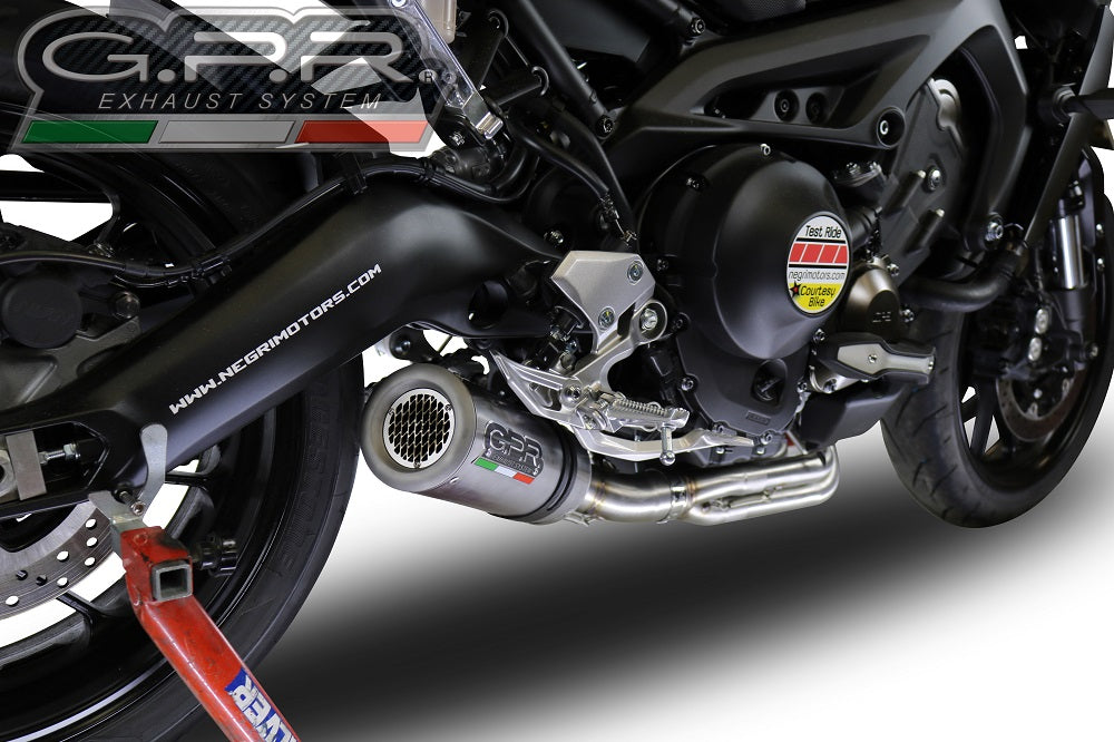 GPR M3 Inox Exhaust – Yamaha Mt-09 2017/2020 e4 2017/2020 – image 4
