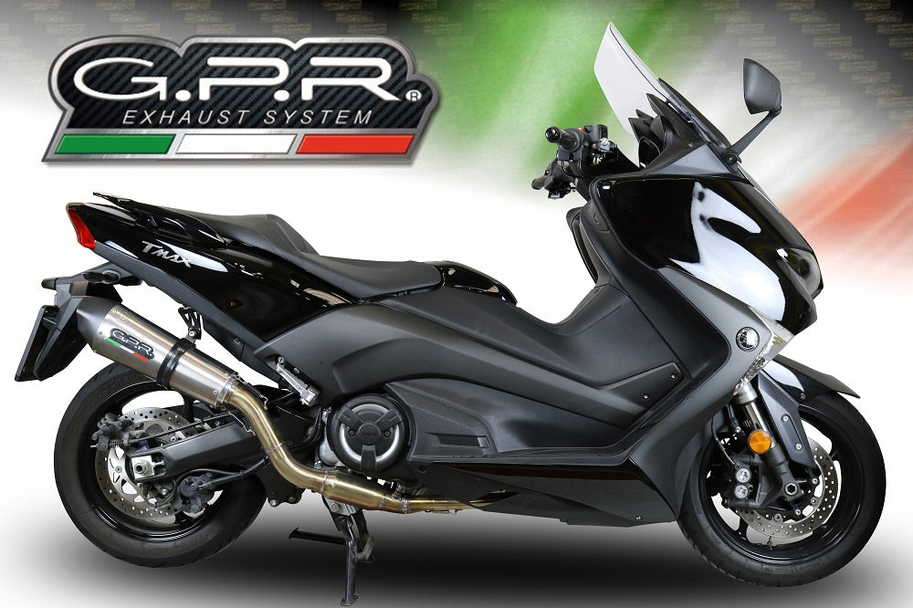 GPR New Grand Prix Evo Titanium Exhaust – Yamaha T-Max 530 2017/2019 e4 2017/2019 – image 4