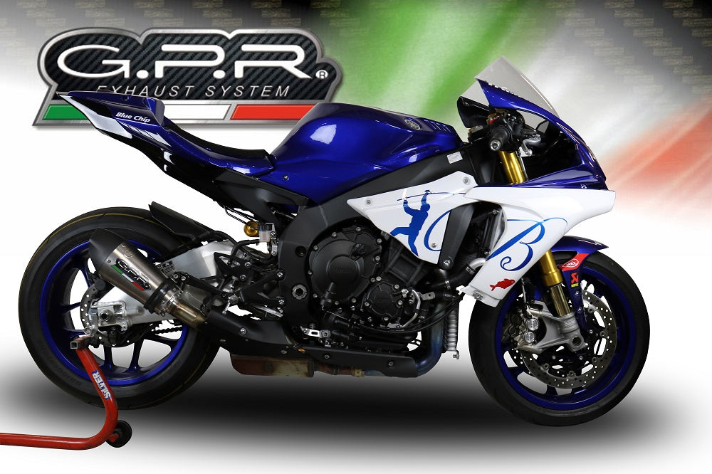 GPR New Grand Prix Evo Titanium Exhaust – Yamaha Yzf R1/R1-M 2017/2019 e4 2017/2019 – image 4
