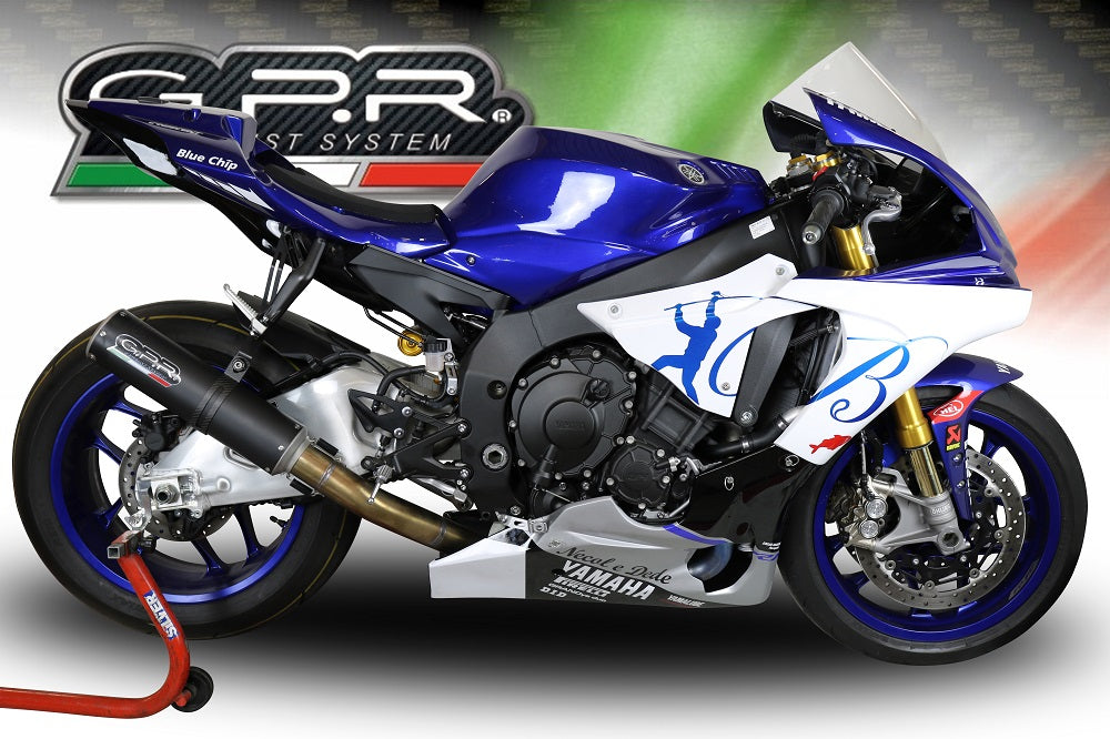 GPR M3 Black Titanium Exhaust – Yamaha Yzf R1/R1-M 2020/2025 e5 2020/2025 – image 6