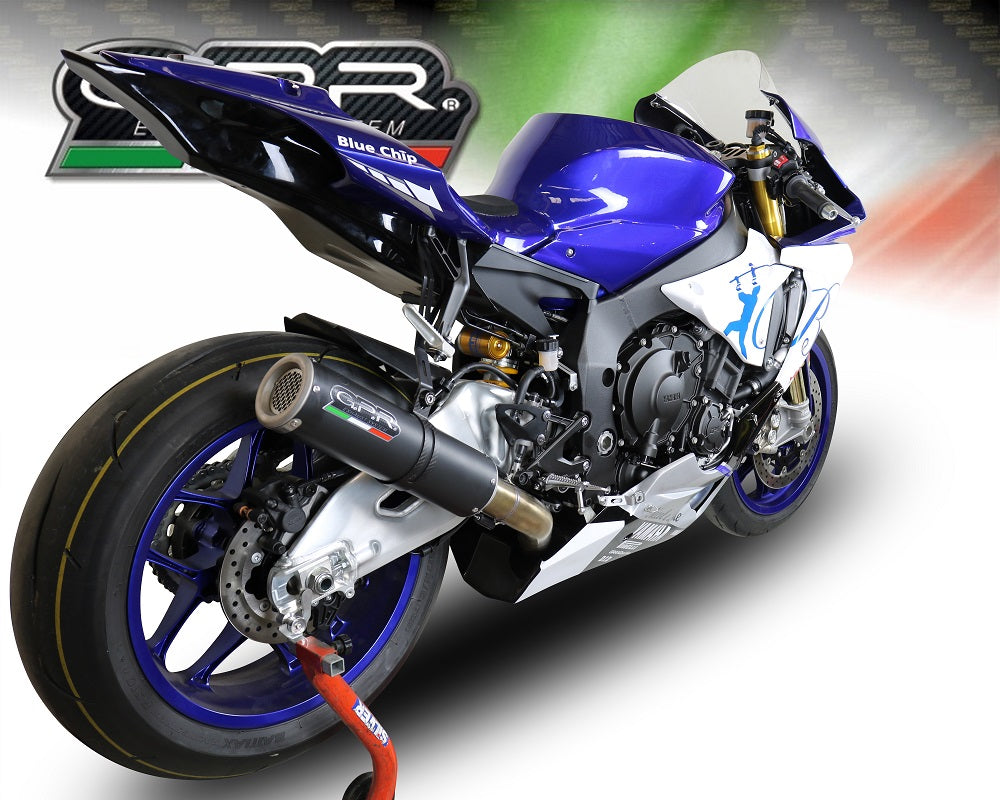 GPR M3 Black Titanium Exhaust – Yamaha Yzf R1/R1-M 2017/2019 e4 2017/2019 – image 7