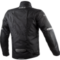LS2 Serra Evo Men's Waterproof Touring Jacket Black, side view