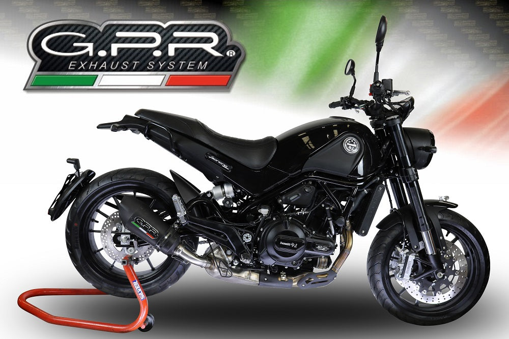 GPR New Grand Prix Evo Black Titanium Exhaust – Benelli Leoncino 500 2017/2024 2017/2024 – image 4