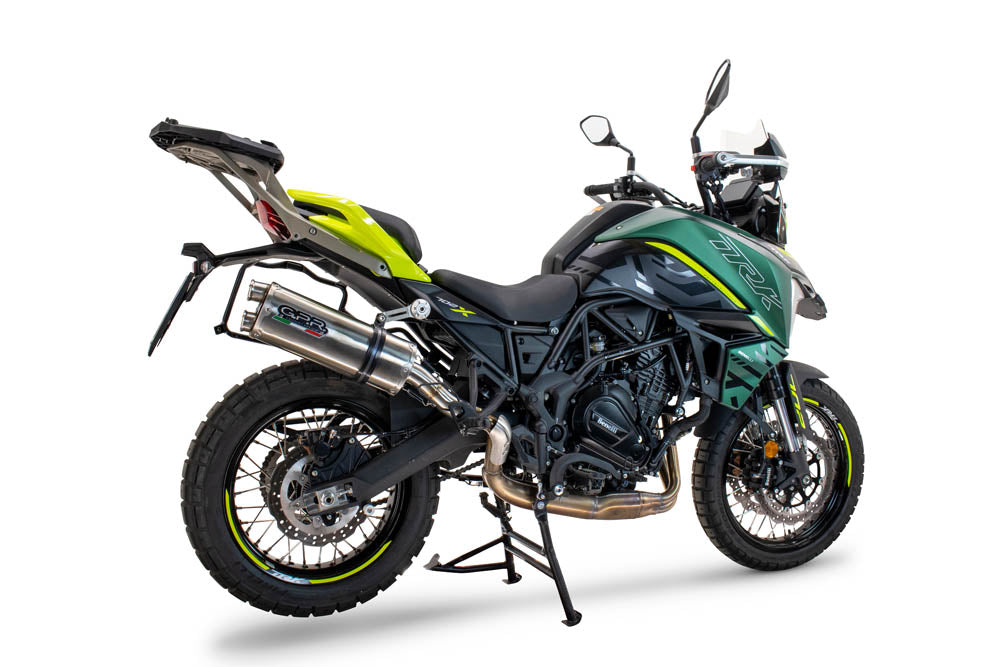 GPR Dual Inox Exhaust – Benelli Trk 702  2023/2024 e5 2023/2024 – image 6