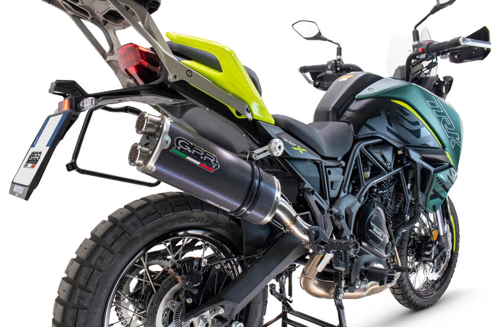 GPR Dual Poppy Exhaust – Benelli Trk 702  2023/2024 e5 2023/2024 – image 7