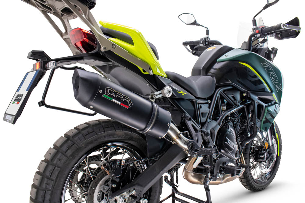 GPR Furore Nero Exhaust – Benelli Trk 702  2023/2024 e5 2023/2024 – image 7