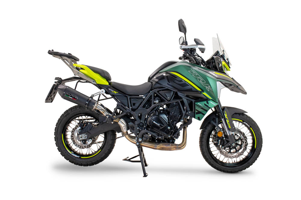GPR New Grand Prix Evo Black Titanium Exhaust – Benelli Trk 702 X 2023/2024 e5 2023/2024 – image 4