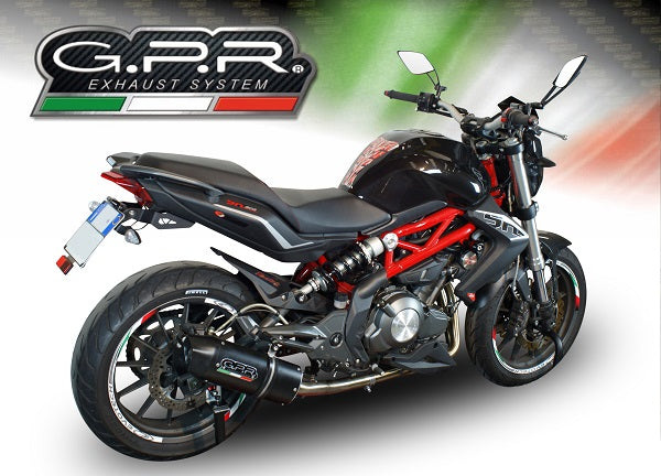GPR Furore Evo4 Nero Exhaust – Benelli Bn 302 S 2017/2024 e4 2017/2024 – image 8