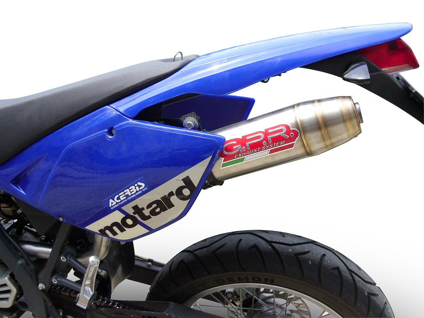 GPR Deeptone Inox Exhaust – Beta Rr 125 Enduro Ac 4t 2005/2009 2005/2009 – image 6