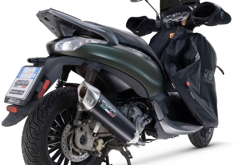 GPR Furore-X Scooter Exhaust – Piaggio Beverly 300 i.e. ABS - S - Police 2016/2020 e4 2016/2020 – image 3