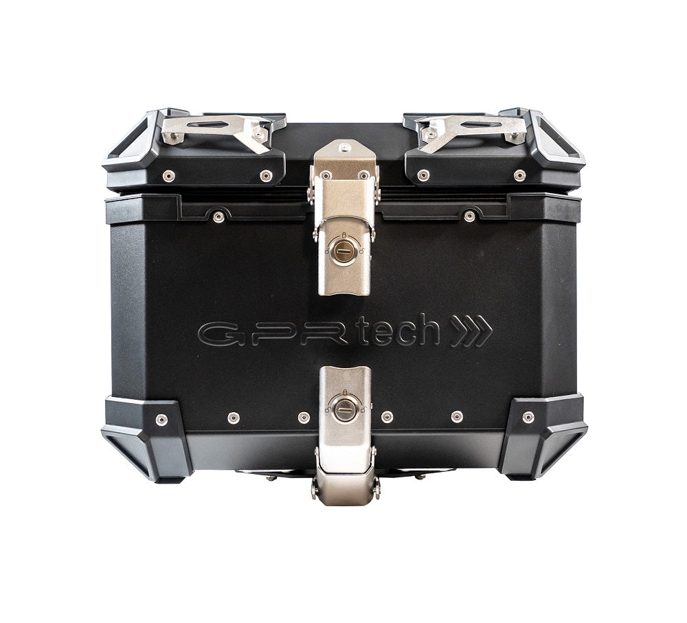 GPR TECH TOP CASE ALPI-TECH 26 LT. BLACK – Premium Aluminum Motorcycle Top Case