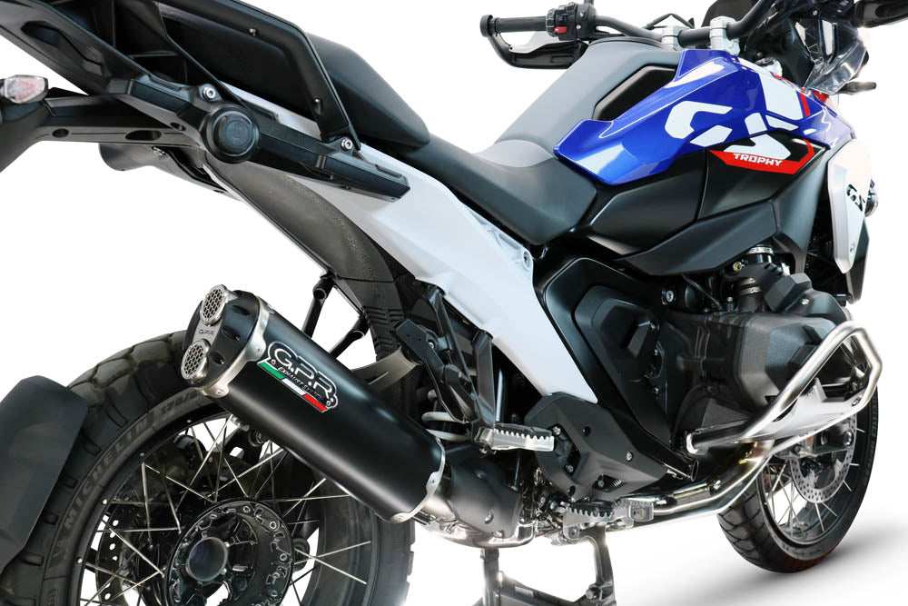 GPR Hyper Dual Black Titanium Exhaust – Bmw R 1300 R / RS 2025/2026 2025/2026 – image 4