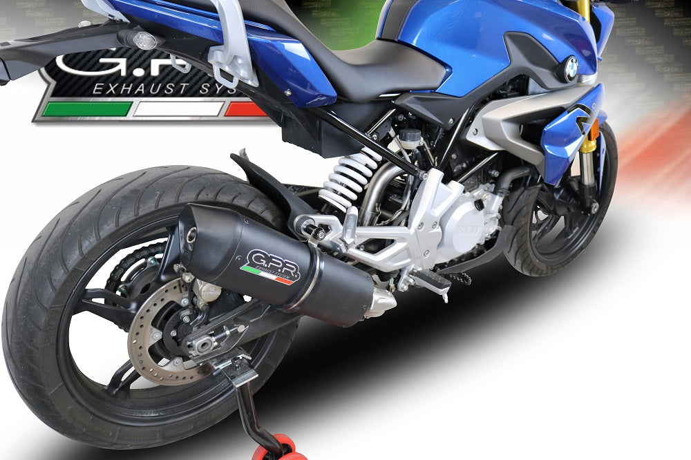 GPR Furore Evo4 Nero Exhaust – Bmw G 310 R 2017/2021 e4 2017/2021 – image 6