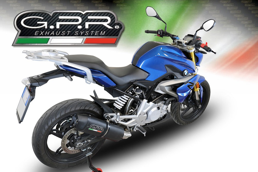 GPR Furore Evo4 Nero Exhaust – Bmw G 310 R 2017/2021 e4 2017/2021 – image 7