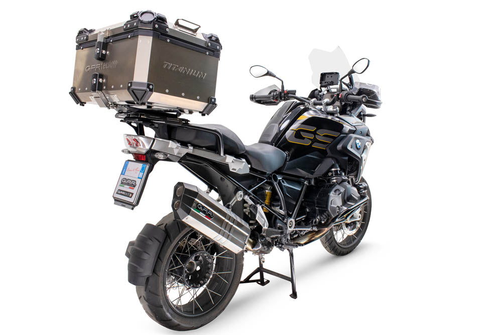 GPR TECH TOP CASE ALPI-TECH 55 LT TITANIUM – Premium Aluminum Motorcycle Top Case – image 6