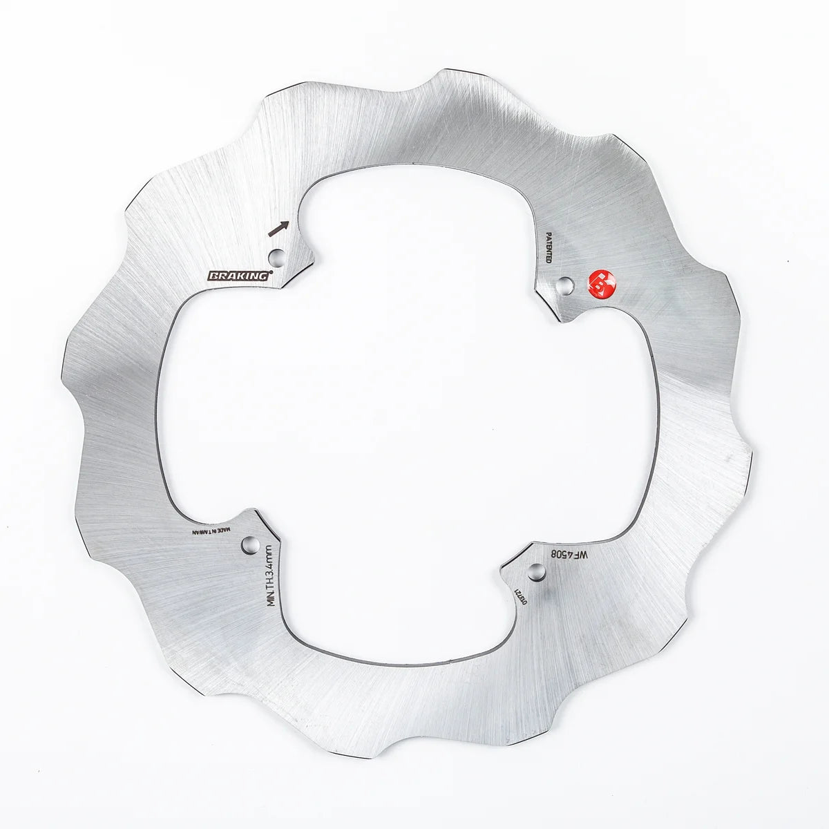 Braking WF4508 brake disc
